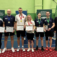 Итоги первенства по бадминтону среди работников Госкомимущества!