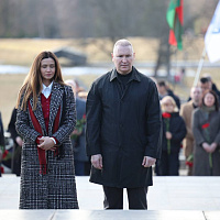 Работники Национального кадастрового агентства почтили память жертв Хатынской трагедии